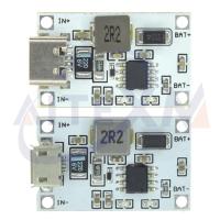 2S 7.4V 8.4V โมดูลชาร์จแบตเตอรี่ลิเธียม Micro/ Type-C บอร์ดชาร์จเครื่องเพิ่มกำลังยูเอสบี5V 2A เป็น8.4V แบตเตอรี่สองก้อนชาร์จใหม่