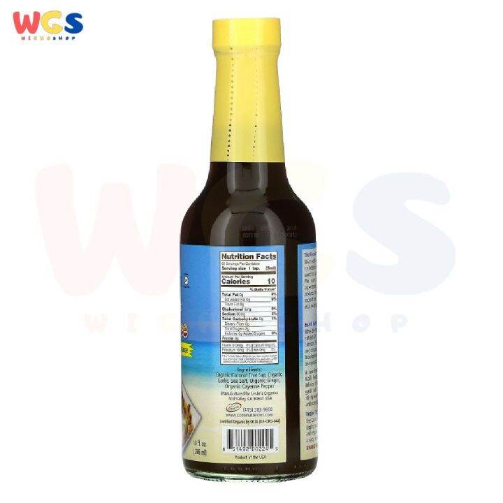 Coconut Secret Coconut Aminos Garlic Soy Sauce 10 fl oz 296 ml Lazada Indonesia