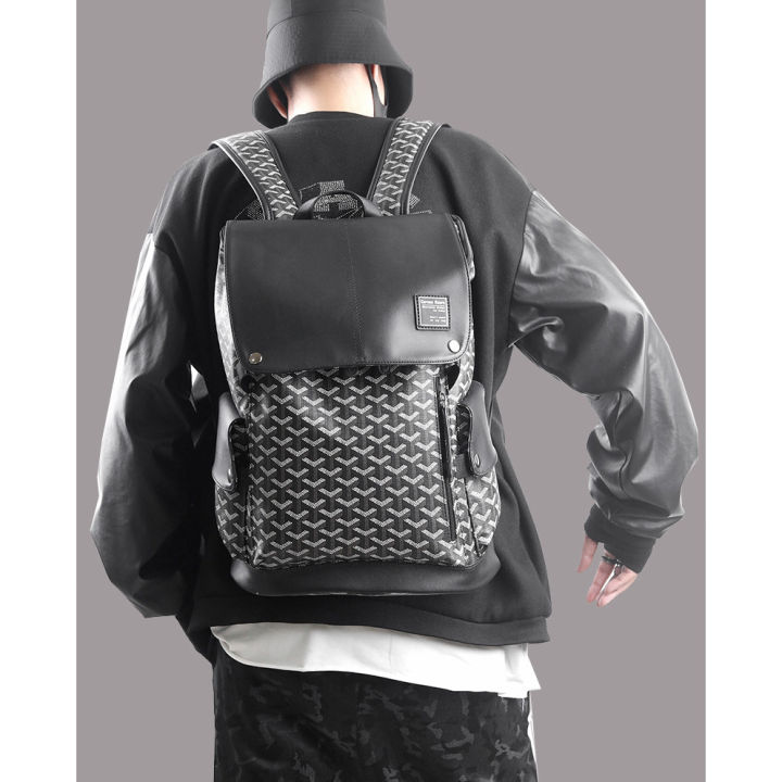 M119 Tas Ransel LV louis vuitton Kulit Pria Backpack PU Leather