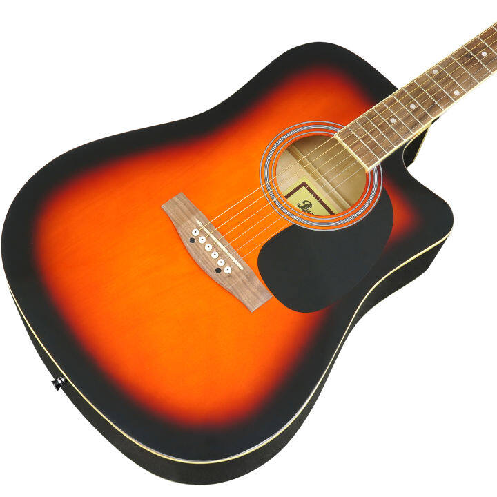 paramount-acoustic-guitar-กีตาร์โปร่ง-41-คอเว้า-รุ่น-f601csb-สีซันเบิร์ส-พร้อมอุปกรณ์กีต้าร์ครบเซ็ต-กระเป๋า-amp-เครื่องตั้งสาย-amp-คาโป้-amp-ปิ๊ก-4-ตัว-กีต้าร์โปร่งมือใหม่ที่คุ้มค่าเงินที่สุด