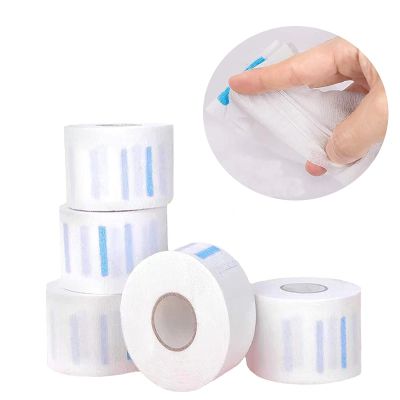 【YF】 1pcs Barber Neck Paper Disposable Muffler Hair Cutting Accessory Collar Covering Hairdressing Tools