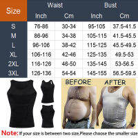 Be-In-Shape ผู้ชาย Slimming Vest Body Shaper แก้ไขท่าทาง Belly Control การบีบอัดเสื้อลดน้ำหนักชุดชั้นในรัดตัว