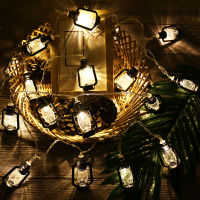 10m6m Oil Lamp LED String Lights Christmas Home Outdoor Decoration Fairy Lights Garland Wedding Room New Year Navidad DIY Decor