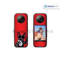 Insta360 X3 Sticker No.22 (Red Bulldog) Protective Skin Film สติกเกอร์ฟิล์ม ป้องกันรอยขีดข่วน