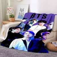 BTS Star Blanket Sofa Office Nap Air Conditioning Soft Keep Warm Can Customize A