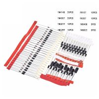 Fast Switching Schottky Diode kit set 1N4148 1N4007 1N5819 1N5399 1N5408 1N5822 FR107 FR207,8values=100pcs,Electronic Components