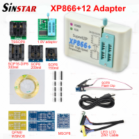 ราคาโรงงาน!2022รุ่นใหม่ล่าสุด XP866ความเร็วสูง USB SPI โปรแกรมเมอร์สนับสนุน24 25 26 93 95 EEPROM 25แฟลชไบออสชิป12ซ็อกเก็ต