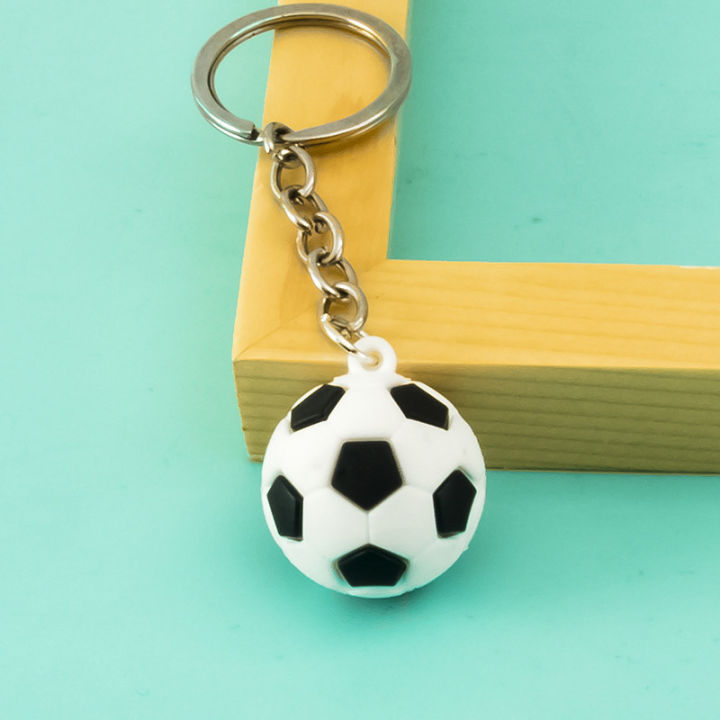 annabels-อุปกรณ์ตกแต่งกุญแจรถพวงกุญแจจี้กระเป๋าสุดสร้างสรรค์3d-พีวีซีพวกกุญแจเทนนิสฟุตบอลบาสเก็ตบอลเบสบอลกระตุ้นได้