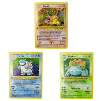 1996Years Pokemon Base Set German card PTCG Charizard Pikachu Game Collection DIY Flash Cards Children Gift Toys