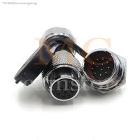 ◕✸ WS20 12pin Metal Power Connector Electrical Waterproof Power Supply Plug Socket Aviation Bulkhead Connector