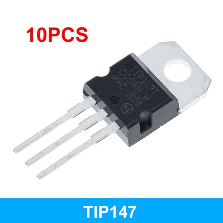 10Pcs Tip102 Tip120 Tip122 Tip127 Tip142 Tip147ทรานซิสเตอร์ Tip142t Tip147t สำหรับ Diy