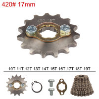 420 420H โซ่ 17 มม. 10 -19 ฟันด้านหน้าเฟืองสำหรับ Taotao Kayo BSE Xmotos Apollo SSR 110 125cc Dirt Pit Bike ATV Quad-final1