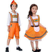 ?? Performance clothing~ Austrian traditional clothing childrens German beer clothing European and American culture and art performance clothing European national clothing