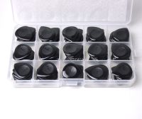 100pcs Alice X-Heavy 3mm Teardrop Waterdrop Black Guitar Picks Plectrums With Box For Electric Guitar Jazz Guitar Bass Accessories