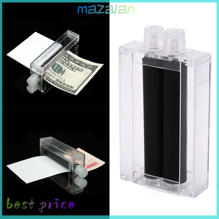 mazalan-magic-banknote-เครื่องพิมพ์กระดาษสีขาวลงใน-banknote-creative-magic-toys