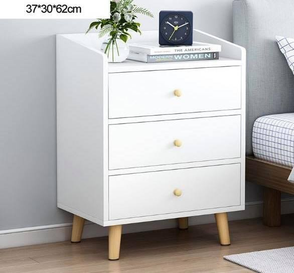 HOB 3 drawers Modern Minimalist Bedside Table Book Organizer Display Table Lazada PH