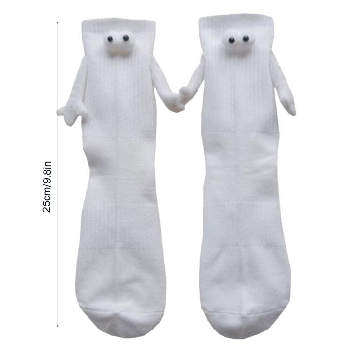 ถุงเท้าตุ๊กตา3d-ตลกสำหรับผู้หญิงผู้ชายและผู้หญิงถุงเท้าจับมือกันสำหรับคู่รัก
