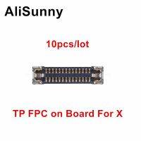 AliSunny 10ชิ้น3D ระบบสัมผัส Tp/lcd คอนเนคเตอร์ FPC สำหรับ Iphone X XR Digitizer บนกระดานลอจิกบอร์ด Montherbord