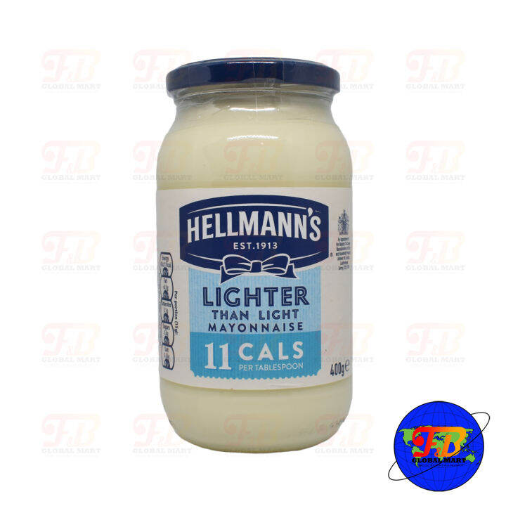 Hellmann's Lighter Than Light Mayonnaise 400g Lazada PH