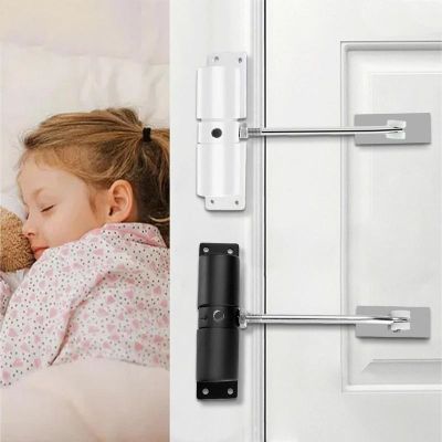 ▦ Safety Spring Door Closer Aluminum Alloy Automatic Soft Closing Device Can Adjust Fireproof Heavy Duty Furniture Door Hardware