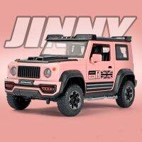 1:18 SUZUKI Jimny Off-Road SUV รถของเล่นหุ่นอัลลอยรถของเล่นเสียงและไฟสำหรับรถเด็ก