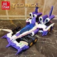 92029 Jiestar High-tech Moc Aoi Ogre An-21 F1 Formula One Super Racing Car Brick Technical Model Building Blocks Boy Toys 845pcs Building Sets