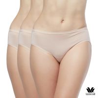 Wacoal Bikini Panty กางเกงในรูปแบบบิกินี่ แพ็ค 3 ชิ้น รุ่น WU1C34/WU1T34 สีเบจ (BC)