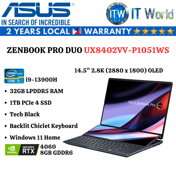 asus zenbook pro duo 14 32gb ram