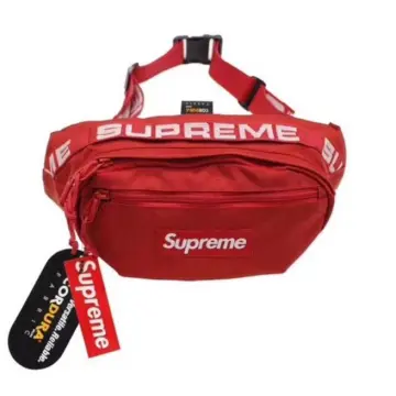 Supreme ss18 waist hot sale bag price