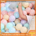 【Youer】 Funny 100/200ลูกบอลที่มีสีสัน Soft Plastic Ocean Ball เด็กว่ายน้ำ PIT Pool Toys