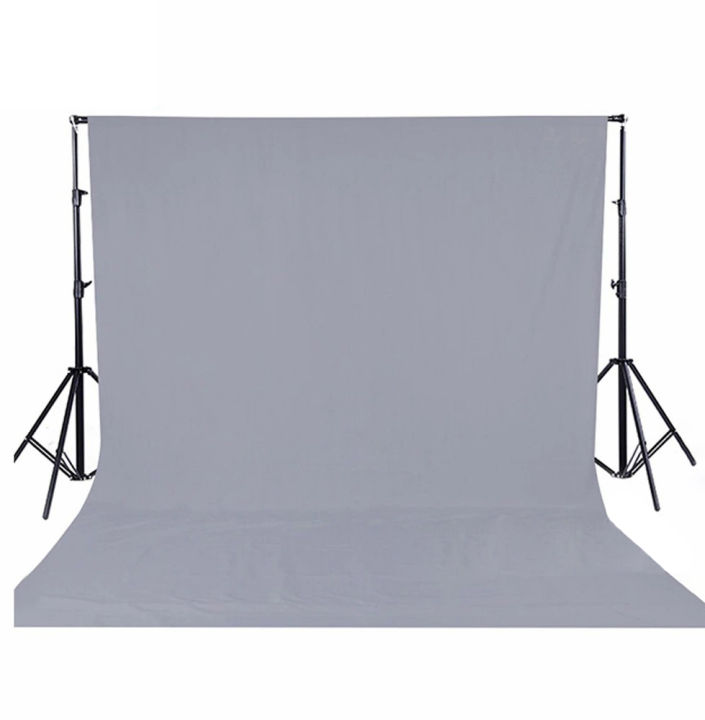 ผ้าฉาก-cotton-3x2-เมตร-gray-screen-ผ้าฉากสตูดิโอ-ไลฟ์สด-สตรีมเกมส์-studio-ฉากถ่ายรูป-studio-backdrop-สตูดิโอถ่ายภาพ