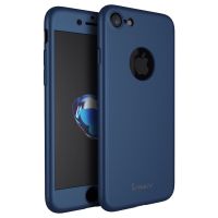 iPaky Protect 360 with Tempered Glass Screen Case for Apple iPhone 7 8 เคส ไอปากี้ รุ่นป้องกัน 360 องศา กับกระจกกันรอย สำหรับ แอปเปิ้ล ไอโฟน เจ็ด แปด กันกระแทก