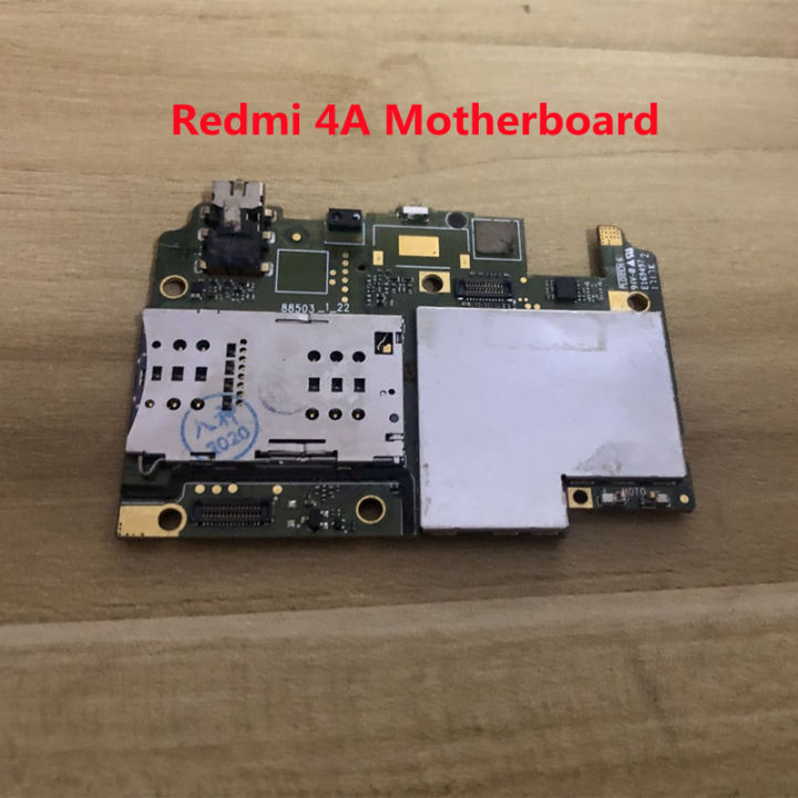 Mobile Electronic Panel Mainboard Motherboard Unlocked With Chips Circuits Flex Cable For Xiaomi RedMi hongmi 4A 16G