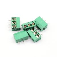 10PCS 5.08-301-3P 301-3P 3 Pin Screw Green Terminal Block Connector 5mm Pitch