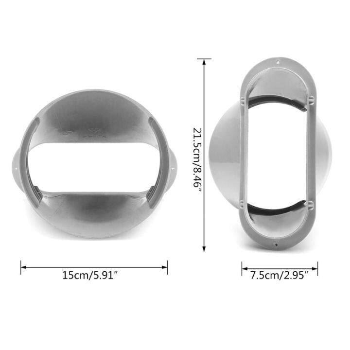 hot-xijxexjwoehjj-516-เครื่องปรับอากาศหน้าต่างอุปกรณ์เสริมไอเสียท่อเชื่อมต่อสำหรับมือถือเครื่องปรับอากาศไอเสียท่อหัวฉีดแบน5-9นิ้ว