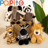 Papite【พร้อมส่ง】ของขวัญวันเกิดสุนัขเสือสิงโตยีราฟสัตว์ตุ๊กตาช้างของเล่นตุ๊กตาของเล่นตุ๊กตาของเล่นตุ๊กตา