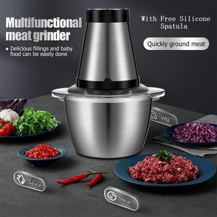 Multi-function Electric Stainless Steel Meat Grinder Meat Mincer