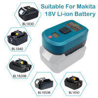 สำหรับ Makitadewaltmilwaukee 18โวลต์ Li-Ion แบตเตอรี่อะแดปเตอร์ชาร์จกับ USB Type-C อินพุตเอาท์พุทชาร์จหน้าจอแสดงผล