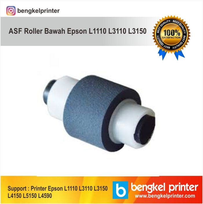 Asf Roller Penarik Kertas Bawah Printer Epson L3110 Pickup Holder Epson Bawah L3110 Asf 7760