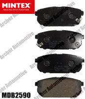 ผ้าเบรก หลัง (brake pad) KIA Sorento 2.5CRDi, 3.5L V6 ปี 2002 (Sumitomo)