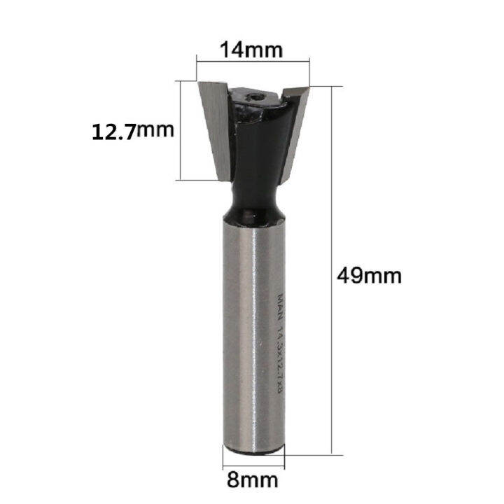 1pc-8mm-shank-dovetail-milling-cutters-บิตเราเตอร์ทังสเตนเกรดอุตสาหกรรมสําหรับเครื่องมืองานไม้แกะสลักไม้