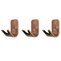 3X Skateboard Wall Mount Wood Skateboard Hanger Holder for Skateboards and Longboards Electric Guitar Ukulele