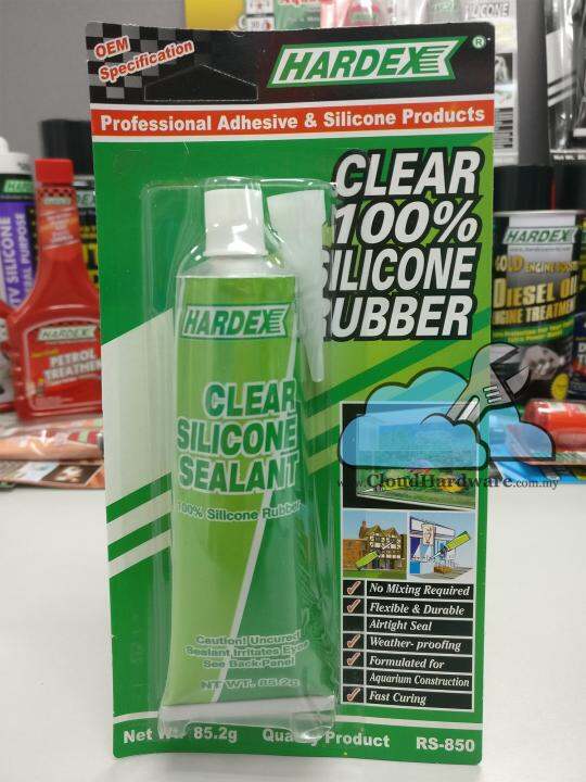 [SALES!] HARDEX CLEAR RTV SILICONE SEALANT [CHRS850] Lazada