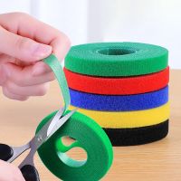 5 Meter 10mm Black Magic Tape Velcros Self Adhesive Tape for Cable Tie Strip Strong Hooks Loops DIY Accessories Wiring Harness Adhesives  Tape