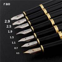 ●♗ Luxury Quality 389 Black 0.5/0.7/1.1/1.5/1.9/2.5/2.9mm English Calligraphy Fountain Pen Stationary Supplies School Pens