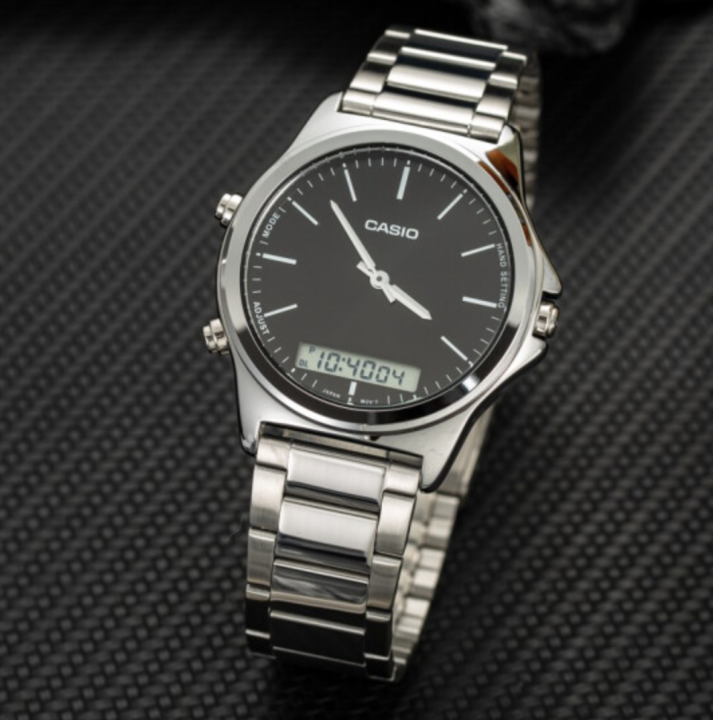 นาฬิกาข้อมือผู้ชายคาสิโอ-casio-standard-silver-สายแสตนเลสสีเงิน-หน้าปัดน้ำเงิน-รุ่น-mtp-vc01d-1eudf-mtp-vc01d-1e-mtp-vc01d