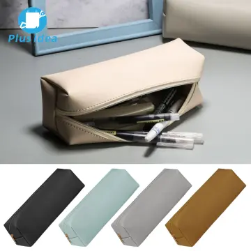 Pencil Bag Wide Applications Retro Compact Storage Polyester  Multifunctional Stationery Bag for Study,I 