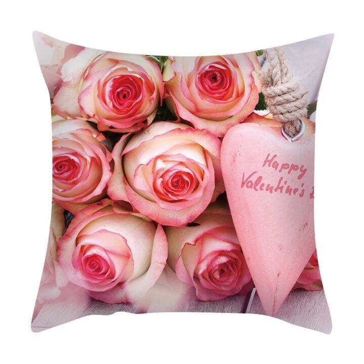 cw-wedding-decoration-pillowcase-pink-cushion-cover-sofa-bed-car-lumbar-45x45cm