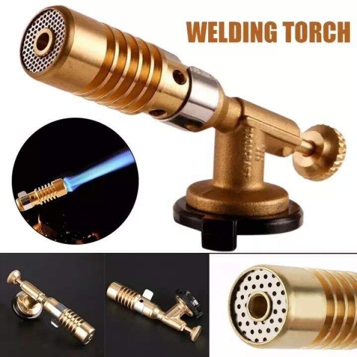 Portable High Temperature Brass Gas Torch Ignition Brazing Solder