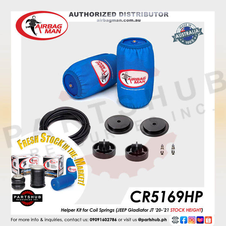 AIRBAG MAN CR5169HP JEEP Gladiator JT '20'21 STOCK (Helper Kits for